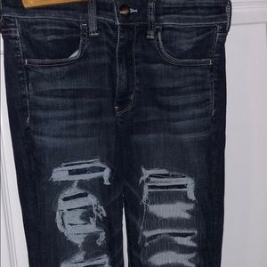 American Eagle “Mad Mess” high rise jegging